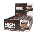 Musashi High Protein Chocolate Brownie Bars, 12 Pack