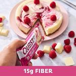 Quest Nutrition White Chocolate Raspberry Protein Bars 12 Pack