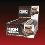 Musashi High Protein Chocolate Brownie Bars, 12 Pack