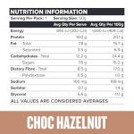 Muscle Nation Vegan Choc Hazelnut Protein Bars 12 Pack