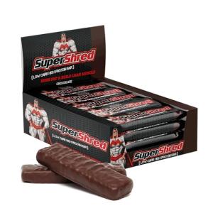 Max's Super Shred Protein Low Carb Bars, Chocolate