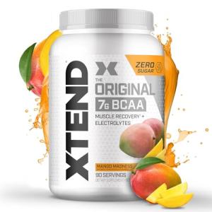 Scivation Xtend BCAA Powder, Mango Flavor, 90 Servings