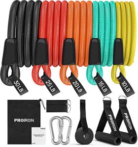 PROIRON 14-Piece Resistance Bands Set with Accessories