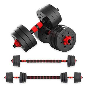 20KG Adjustable Dumbbell and Barbell Set