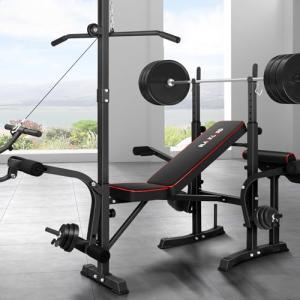 BLACK LORD 14-in-1 Adjustable Weight Bench