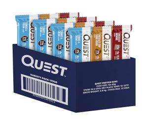 Quest Nutrition Protein Bar Variety Pack, 12 Count