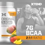 Scivation Xtend BCAA Powder, Mango Flavor, 90 Servings