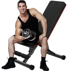 Adjustable Weight Bench for Home Gym Workouts