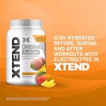 Scivation Xtend BCAA Powder, Mango Flavor, 90 Servings