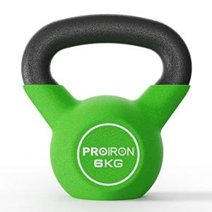 PROIRON 6KG Neoprene Coated Kettlebell Weight