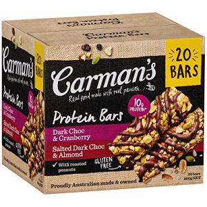 Carman's Gourmet Protein Bars - 20 Pack