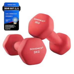 Vinyl Coated Dumbbell Set - 0.5kg to 5kg