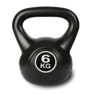 6kg Black Kettlebell by Lifespan Fitness