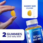 Vitamatic BCAA Gummies - Vegan Peach Flavor