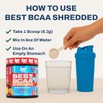 BPI Sports Best BCAA Shredded Fruit Punch 25 Servings