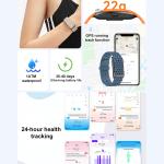 Fitness Tracker with Heart Rate and Pedometer