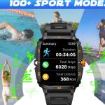 Smart Watch 2024 Fitness Tracker for Outdoor Sports