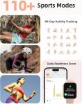 Waterproof Fitness Tracker Smart Watch with HD Screen