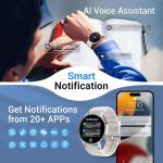 5ATM Waterproof Fitness Smart Watch with Activity Tracker