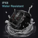 V-Fitness Black Smart Watch with GPS