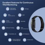 Fitness Tracker Smart Watch with Heart Rate Monitor