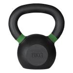 Meteor 4-24kg Color-Coded Cast Iron Kettlebells