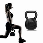 10KG Solid Cast Iron Kettlebell for Gym