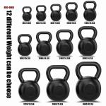 10KG Solid Cast Iron Kettlebell for Gym
