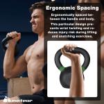 Meteor 4-24kg Color-Coded Cast Iron Kettlebells