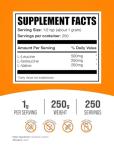 BulkSupplements BCAA 2:1:1 Unflavored Powder, 250g