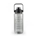2L Motivational Water Bottle with Straw and Time Markings