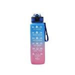 1L Motivational Water Bottle for Gym Workouts