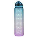 Motivational 1L Water Bottle for Gym Workouts