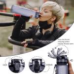 BPA Free 1L Motivational Water Bottle for Gym