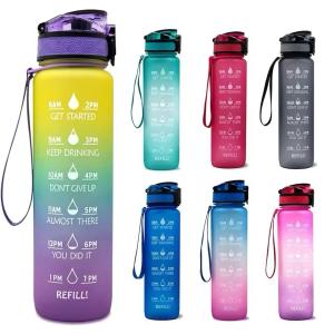 1L Leakproof BPA Free Sports Water Bottle