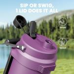 64 oz Insulated Gym Water Bottle - Meoky