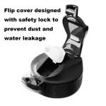 1L Motivational Gym Water Bottle with Straw