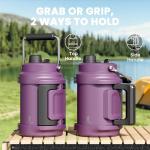 64 oz Insulated Gym Water Bottle - Meoky