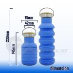 Triple Pack Cycling Gym Water Bottles for Training