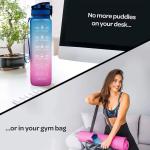 1L Leakproof BPA Free Sports Water Bottle