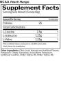 Rule1 R1 BCAA Powder, Peach Mango Flavor 255g