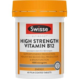 Swisse Ultiboost B12 Energy Support - 60 Tablets