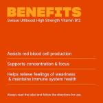 Swisse Ultiboost B12 Energy Support - 60 Tablets