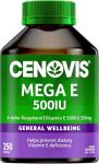 Cenovis Mega Vitamin E 500IU Capsules 250 Count