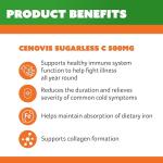 Cenovis Sugarless Vitamin C 500mg Chewable Tablets