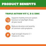 Cenovis Triple Action Chewable Vitamin C, D & Zinc