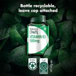 Nature's Own Vitamin B3 500mg Tablets for Energy