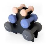 Meteor Anti-Slip Neoprene Dumbbell Set (1kg-5kg)