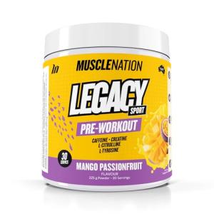 Muscle Nation Mango Passionfruit Pre-Workout 225g