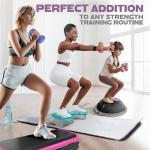 Yes4All 2lbs Neoprene Hex Dumbbell Set - Purple